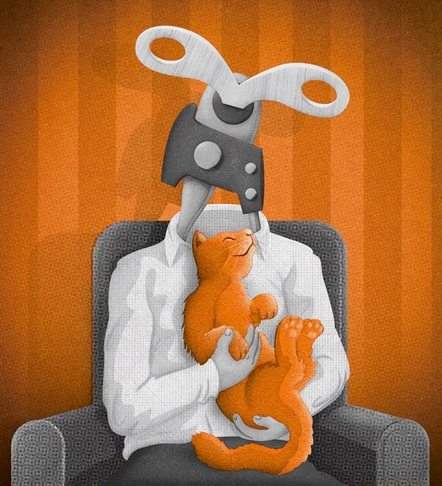 Does my cat only like me for the food? © Dan Bright Does my cat only like me for the food? © Dan Bright