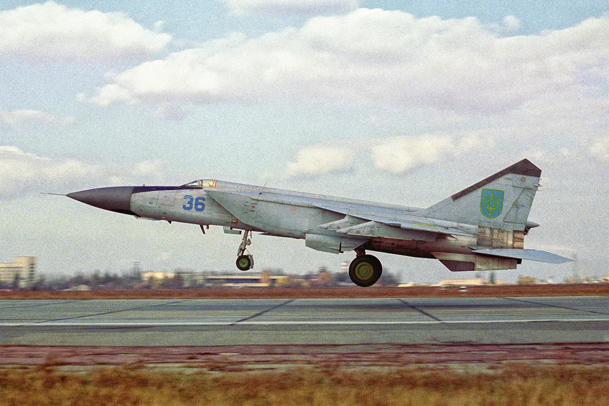 fighter jet taking off