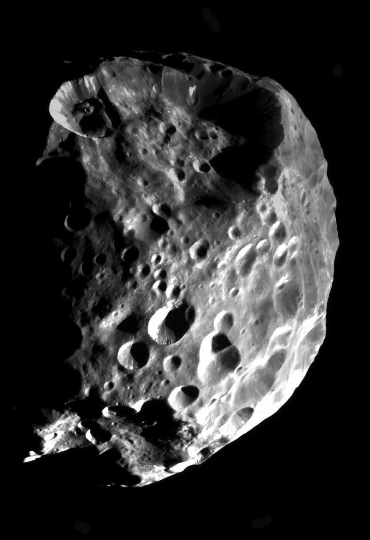 Saturn moon Phoebe © NASA Saturn moon Phoebe © NASA