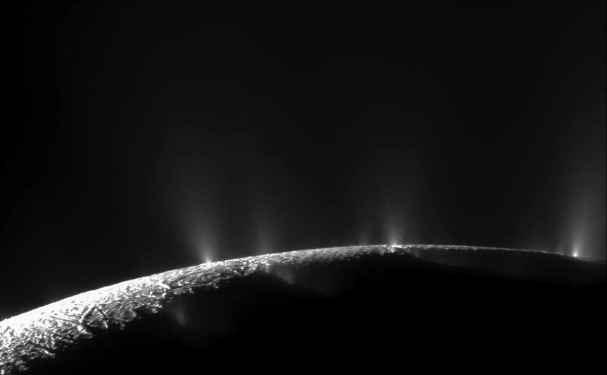 Geysers of Enceladus © NASA Geysers of Enceladus © NASA
